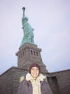 Clic en la foto para verla a toda pantalla: En la Estatua de la Libertad