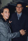Clic en la foto para verla a toda pantalla: mi amiga Elizabeth y su novio Odin